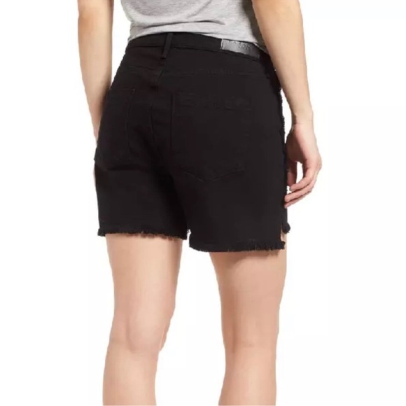 Parker Smith High Rise Black Denim Shorts - Picture 2 of 10